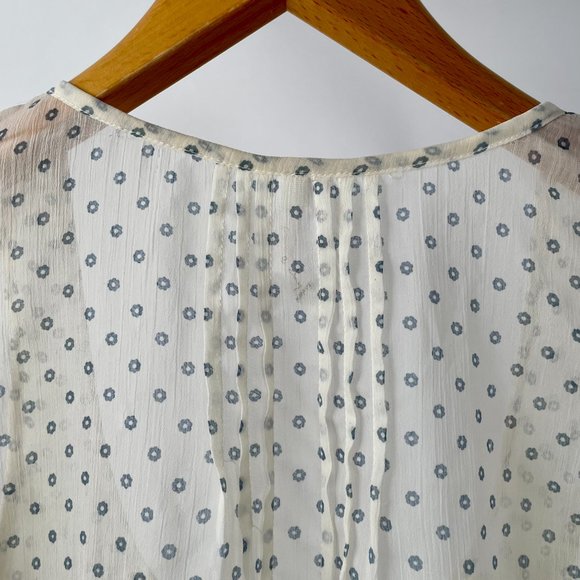 Willow & Clay Flowy Lightweight Tank Top Boho Beading Floral, Size M - Picture 8 of 10